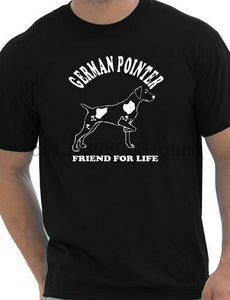 German Pointer Mens T-Shirt Dog Lover Pet Gift Present Size S-XXL