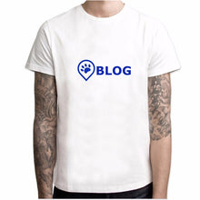 Load image into Gallery viewer, Fashion Love Dog Paw Print Top Shirt Women Men Dog Blog Cotton Casual Funny t shirt Heart Paw Goth Tee Art Tops For Lovers YH012
