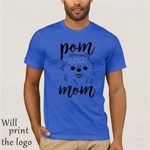Load image into Gallery viewer, Womens Pom Mom T-Shirt Funny Shirt as Dog Lover Pomeranian Gifts
