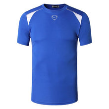 Load image into Gallery viewer, jeansian Men's Sport Tee Shirt Tshirt T-Shirt Tops Running Gym Fitness Workout Football Short Sleeve Dry Fit LSL1050 Black2
