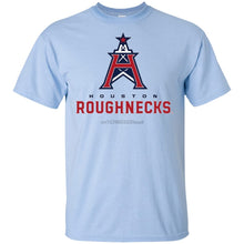 Load image into Gallery viewer, Houston Roughnecks T-Shirt Xfl Football League T-Shirt Black-Navy For Men-Women 34Th 30Th 40Th 50Th Birthday Tee Shirt
