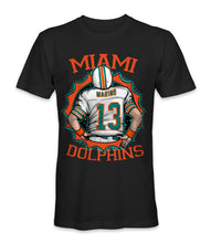Load image into Gallery viewer, Miami Dolphin Football Team Tops Tee T Shirt Bodybuilding Tops T-Shirt For Men Women Tshirt S-5XL Size 11 Colors
