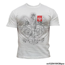 Load image into Gallery viewer, Men&#39;S Print T Shirt 100% Cotton T Shirt Polska-Poland  2016 France ! Footballer Supporters Poland Fans
