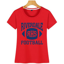 Load image into Gallery viewer, Tops T Shirt Women Riverdale Football Heather Comic Inscriptions Custom Tshirt
