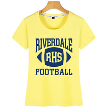 Load image into Gallery viewer, Tops T Shirt Women Riverdale Football Heather Comic Inscriptions Custom Tshirt
