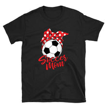 Load image into Gallery viewer, Fun Tee Women Gift for Mom T-shirts Funny Soccer Mom Tshirts Summer Football Tees Graphic Ins Clothes Short Sleeve Shirt
