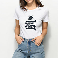 Load image into Gallery viewer, Spring Summer Cheap Pop Round Collar Vintage Hip Hop Plus Size T-shirt Oversize Football Mom Streetwear Tshirt Harajuku T shirt
