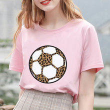 Load image into Gallery viewer, Harajuku T Shirt Gothic Female Tshirt Football Print Tees Fashion 90s Girls Ulzzang Tops Casual T Shirts Women Clothing T-shirts
