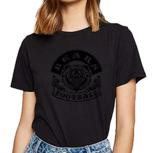 Load image into Gallery viewer, Tops T Shirt Women bears football Comic Inscriptions Custom Female Tshirt
