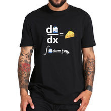Load image into Gallery viewer, Milk Differential Is Cheese T shirt Cow Geek Science Math Camiseta Inverse Calculation Of Milk Is Cow Tshirt EU Size
