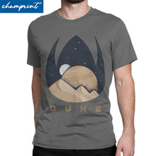 Load image into Gallery viewer, Dune Men's T Shirt Herbert Frank Arrakis Sandworm Science Fiction Funny Tees Short Sleeve Crew Neck T-Shirts Birthday Gift Tops
