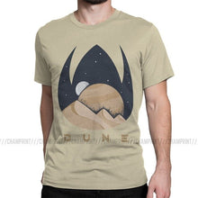 Load image into Gallery viewer, Dune Men's T Shirt Herbert Frank Arrakis Sandworm Science Fiction Funny Tees Short Sleeve Crew Neck T-Shirts Birthday Gift Tops
