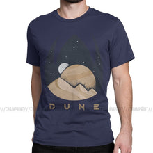 Load image into Gallery viewer, Dune Men's T Shirt Herbert Frank Arrakis Sandworm Science Fiction Funny Tees Short Sleeve Crew Neck T-Shirts Birthday Gift Tops
