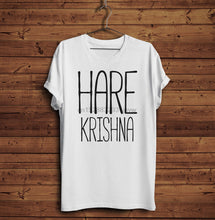 Load image into Gallery viewer, Hare Krishna Tshirt Iskcon Meditation Yoga Spiritual Hindu Buddhist Mens Shirt Comfortable T Shirt Casual Short Sleeve Tee
