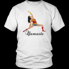 Load image into Gallery viewer, Wonder Woman Namaste Shirt Yoga
