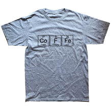 Load image into Gallery viewer, Funny New Coffee T Shirt Men Short Sleeve Cotton Cool Science Chemistry Of Coffee T-shirt Mans Tops
