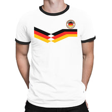 Load image into Gallery viewer, Fashion New Top Tees Tshirts Novelty O-Neck Tops Spirit Deutschland Germany Mens T-Shirt Footballer New Style Retro Graphic Tees
